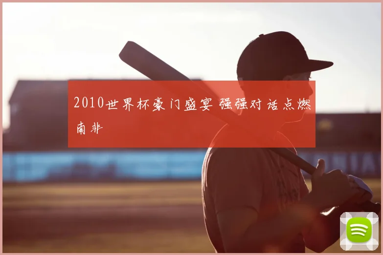 2010世界杯豪门盛宴 强强对话点燃南非